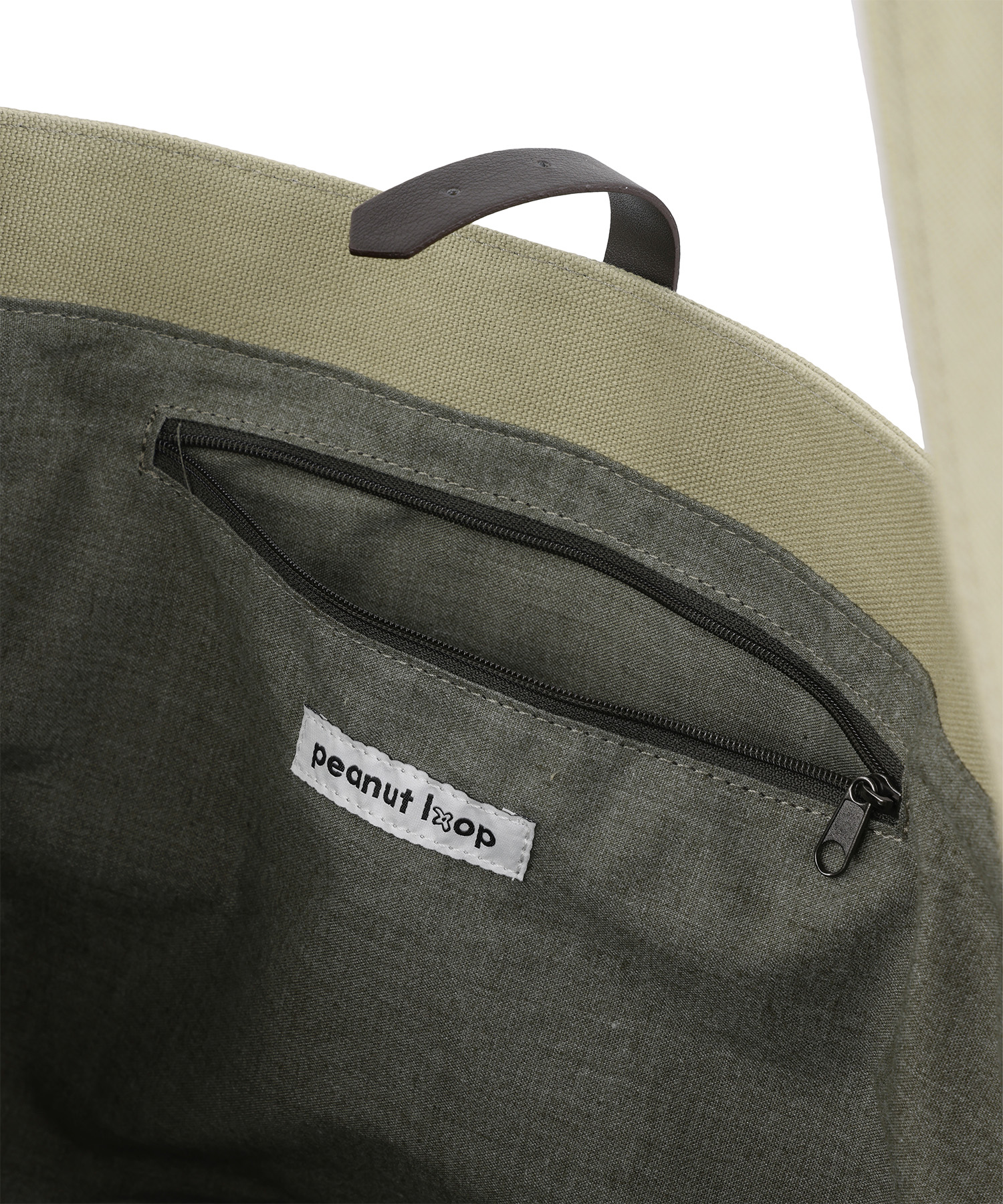 SPIRAL CANVAS CROSS BAG BLACK - 4 COLORS BEIGE