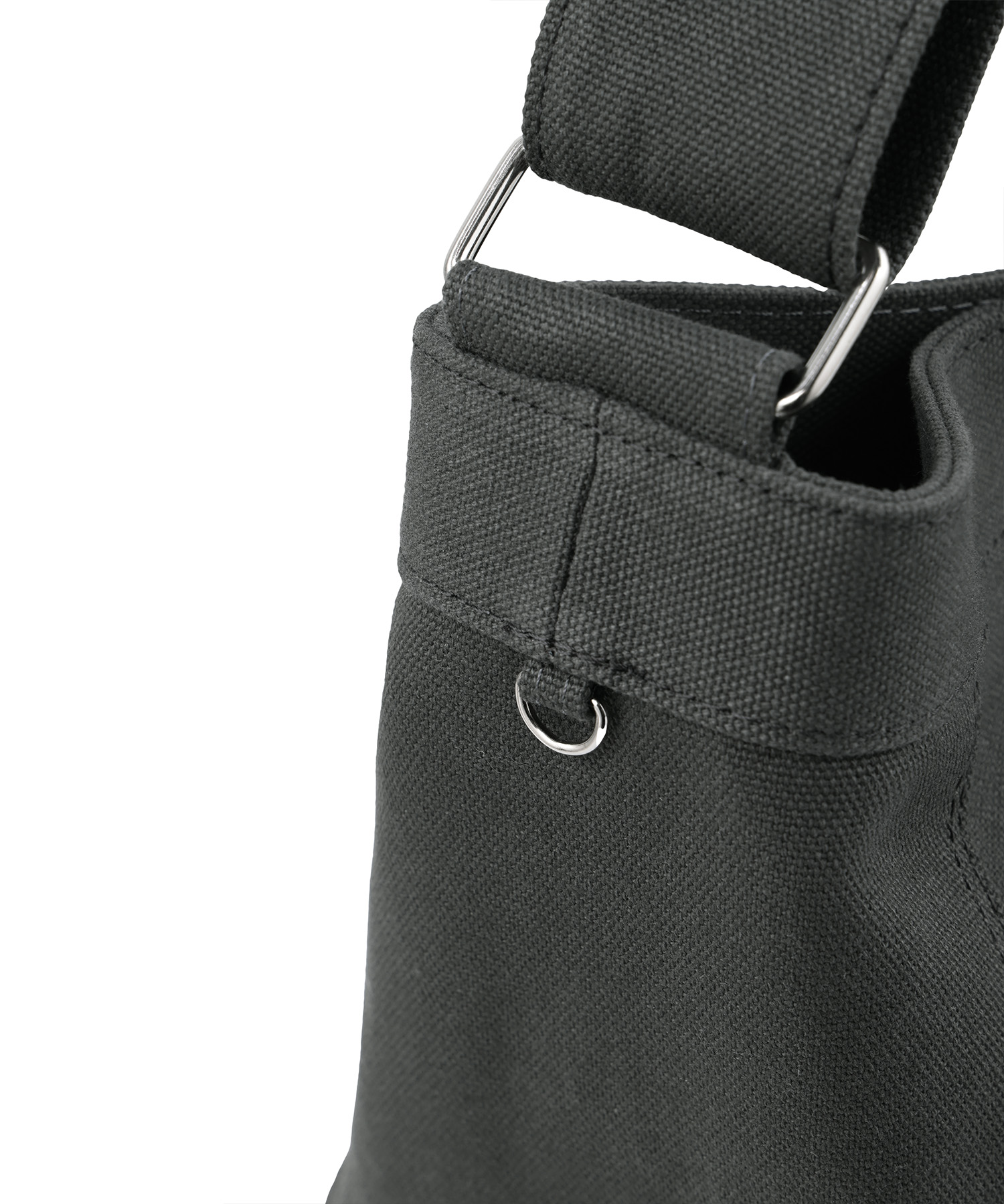 SPIRAL CANVAS CROSS BAG BLACK - 4 COLORS KHAKI